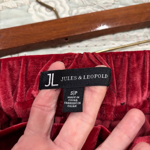 WOMENS VELVET PANTS - Picture 4 of 9